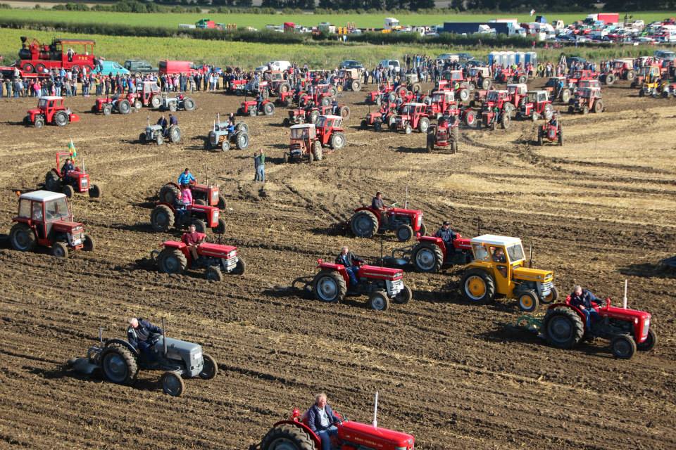 Most tractors of the same brand working simultaneously: Ferguson breaks Guinness World Records' record (VIDEO)
