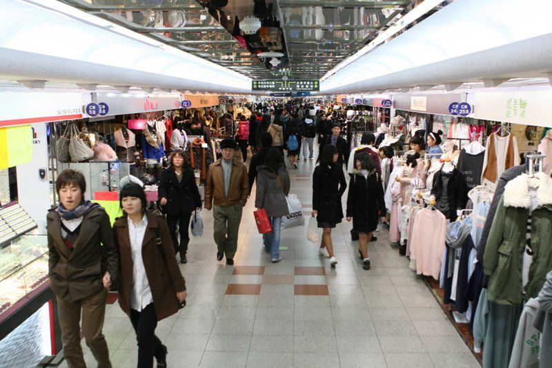 Most shops on an underground floor: Incheon