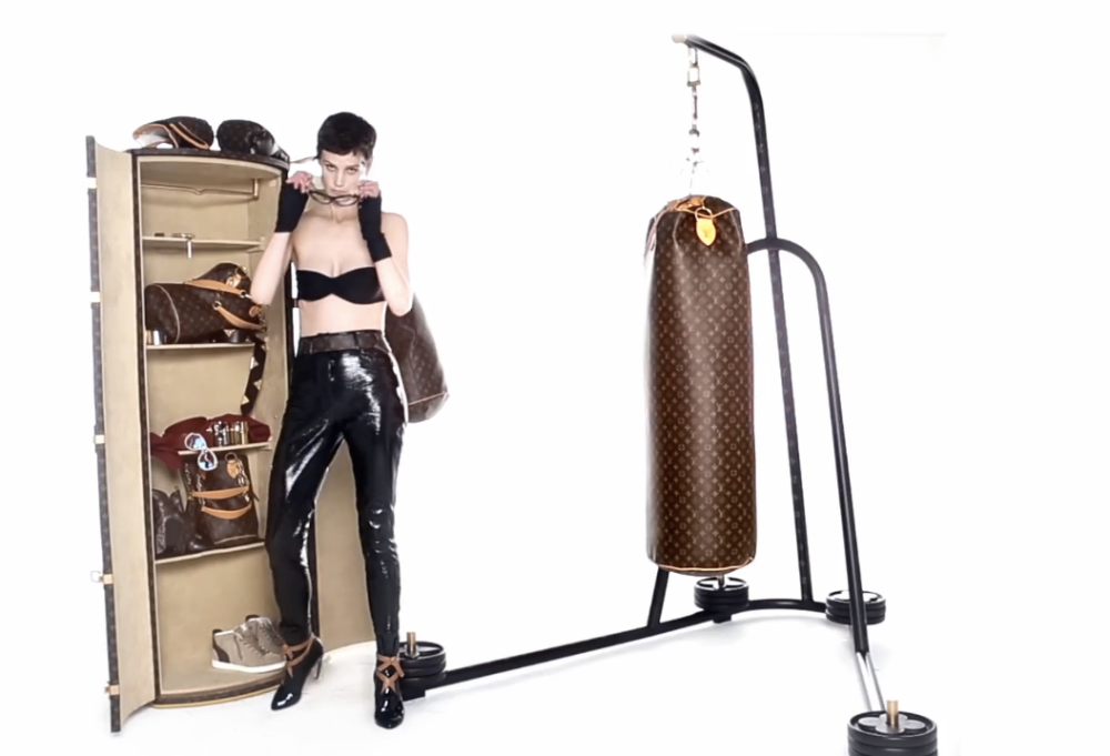 Most Expensive Punching Bag: Louis Vuitton