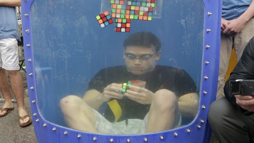  Most Rubik's Cubes solved underwater: Kevin Hays breaks Guinness World Records record (VIDEO) 