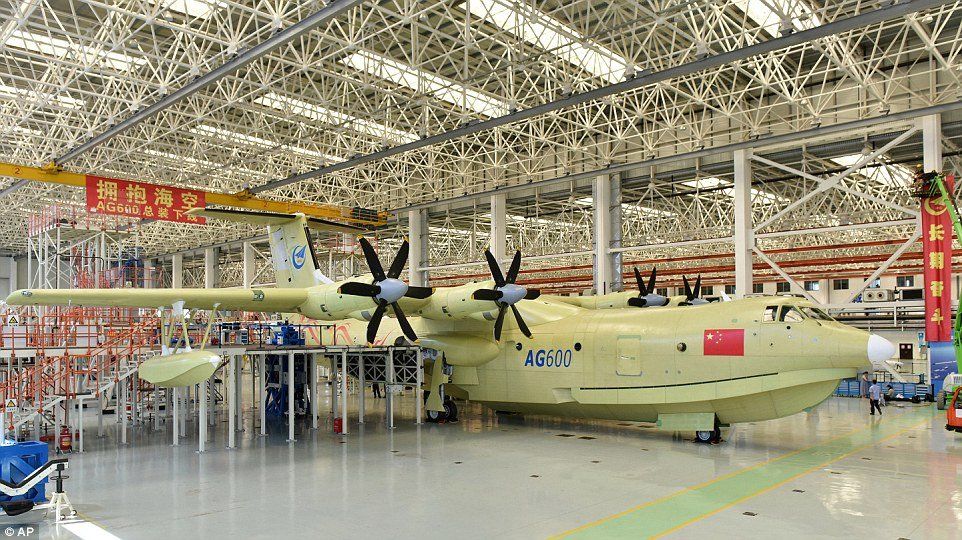 Largest amphibious aircraft: China breaks Guinness World Records record (VIDEO)