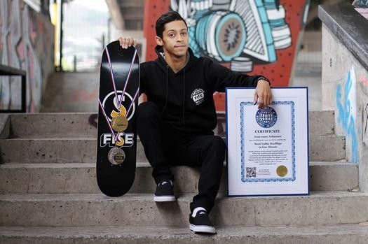 Most Nollie Heelflips in one minute: world record set by Jean-marc Johannes (VIDEO)