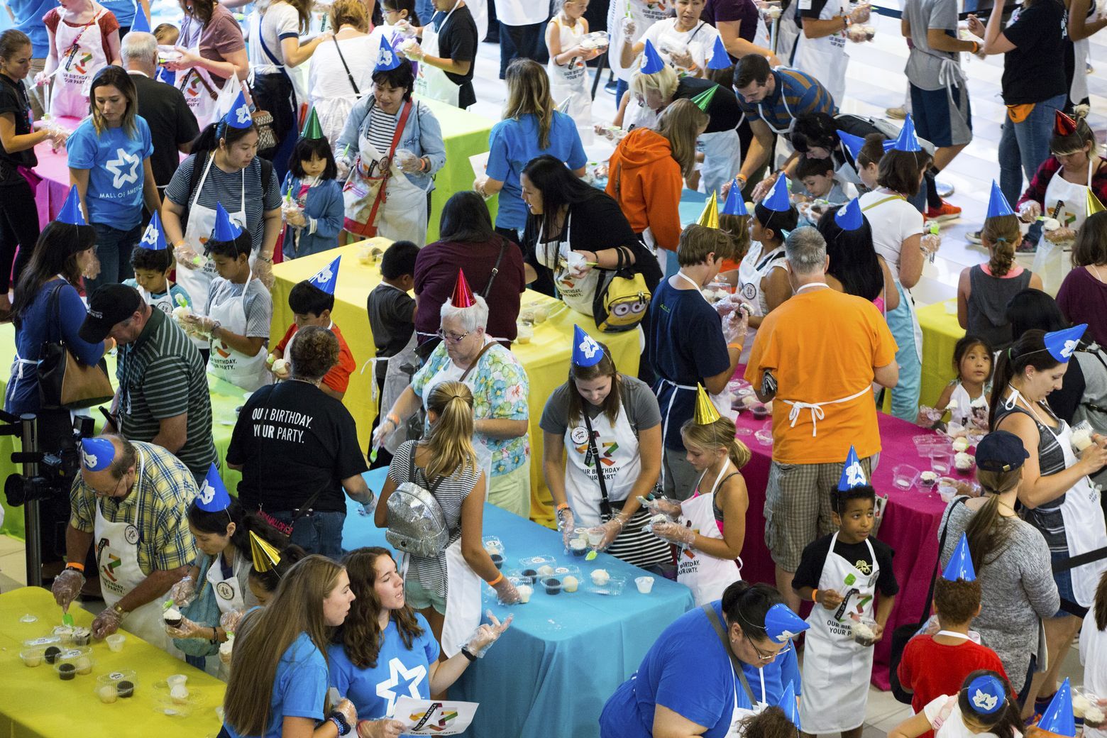  Most cupcakes iced in an hour: world record set at Mall of America (VIDEO)
   