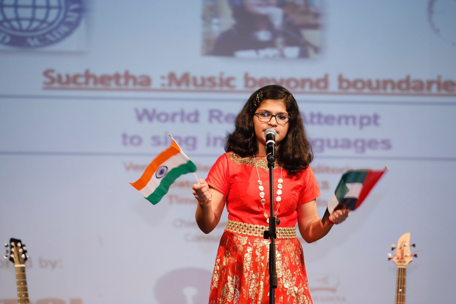 Longest live singing concert by a child: world record set by Suchetha Satish (VIDEO)