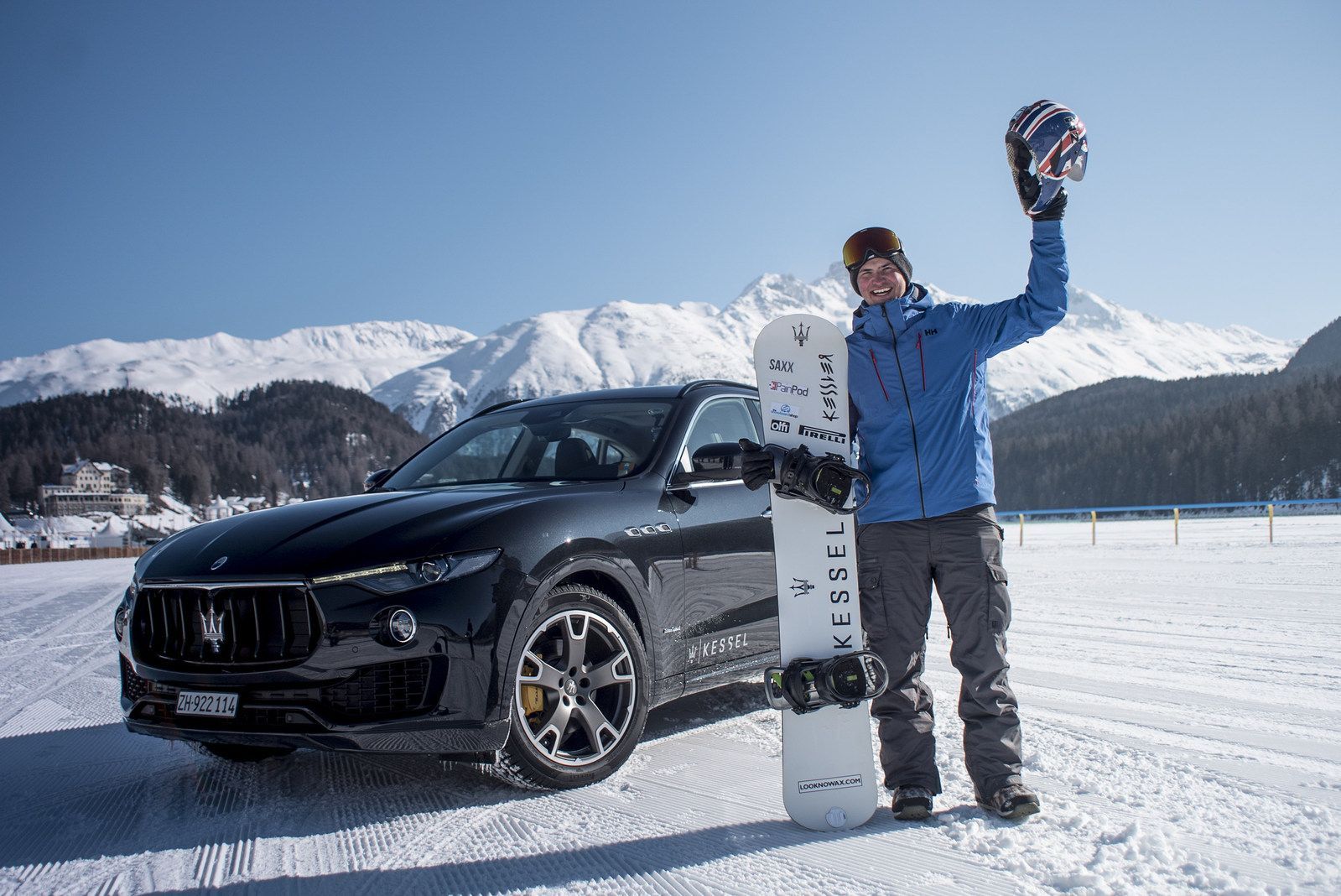  Fastest speed for a snowboard towed by a vehicle: world record set by Jamie Barrow (VIDEO)    