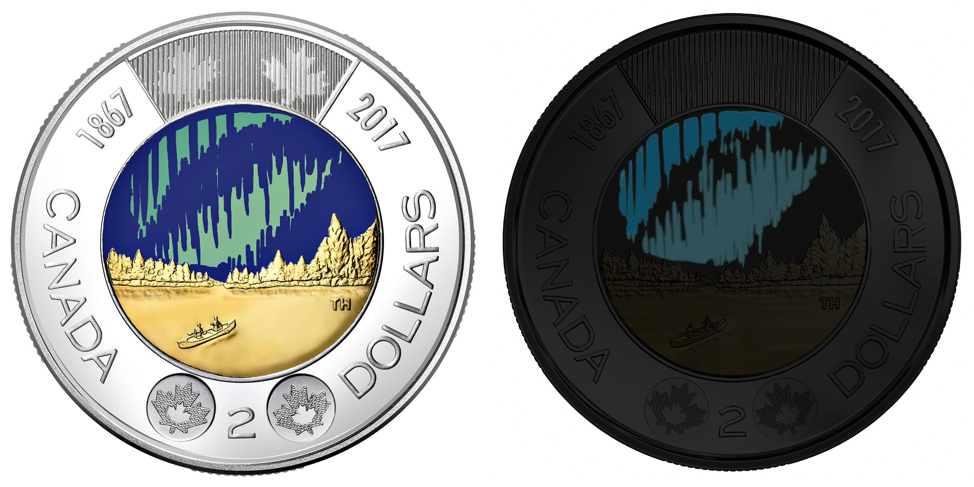 World's first glow-in-the-dark coin: Canada World's first glow-in-the-dark coin: Canada