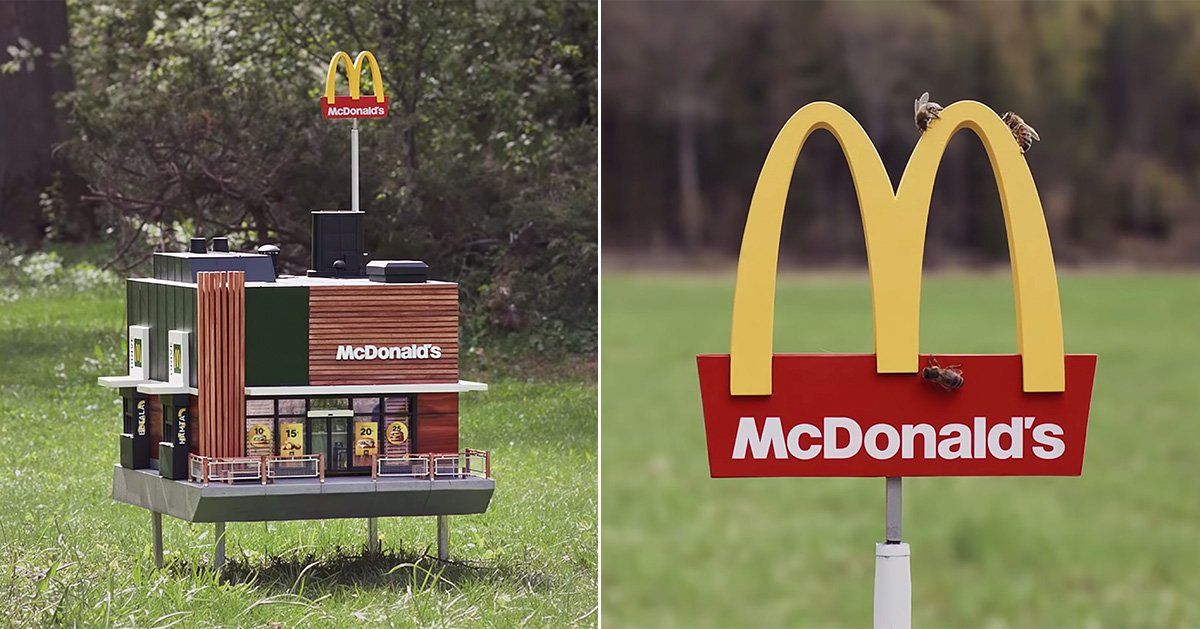The World’s Smallest McDonald’s: The McHive