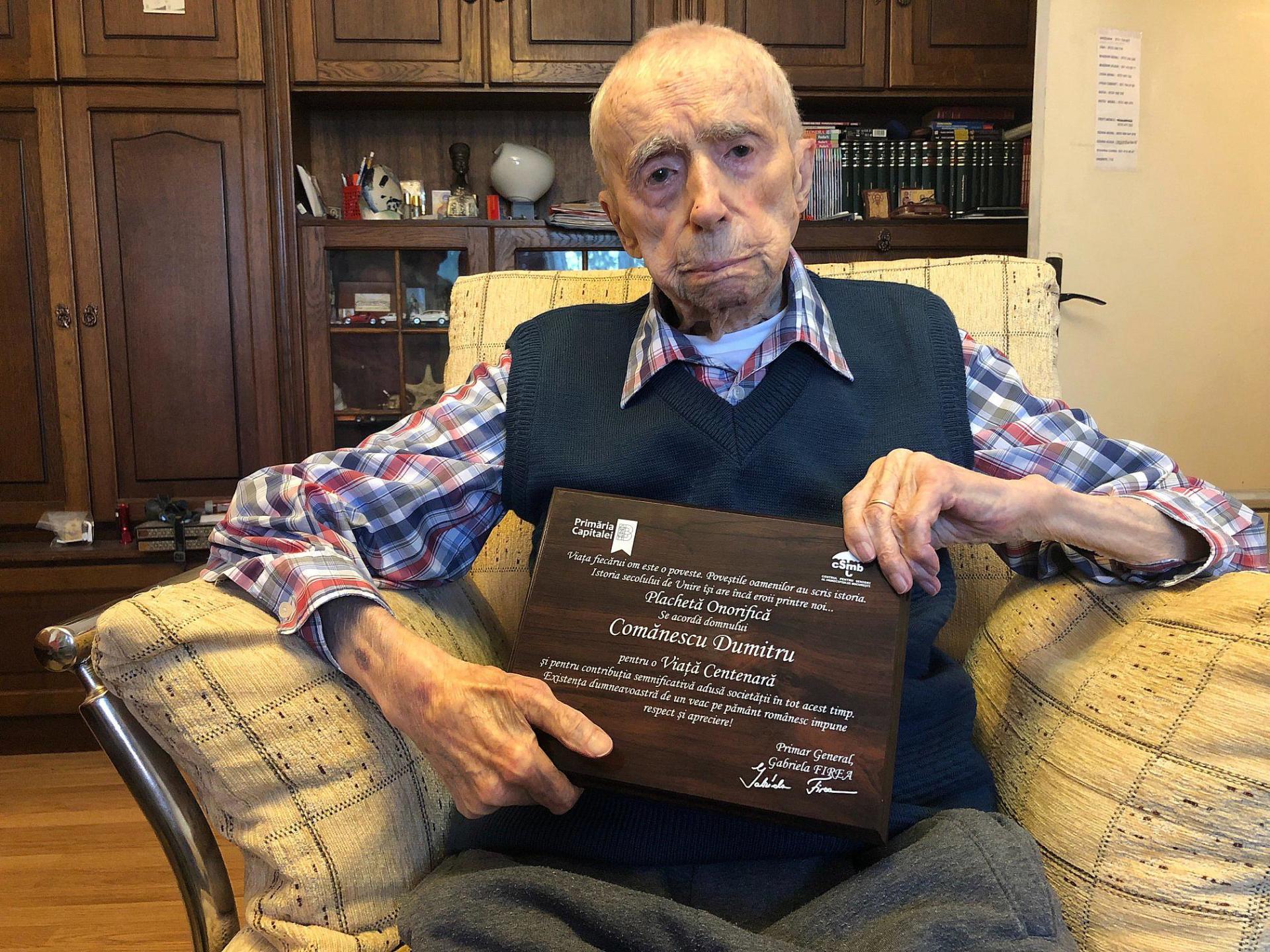 World's oldest living man, world record set in Bucharest, Romania