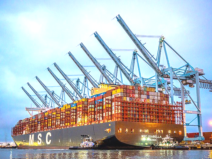 Most cargo moves in a single ship call: The Port of Los Angeles sets world record