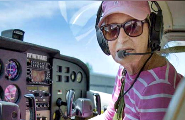 Oldest flight instructor: world record set by Robina Asti