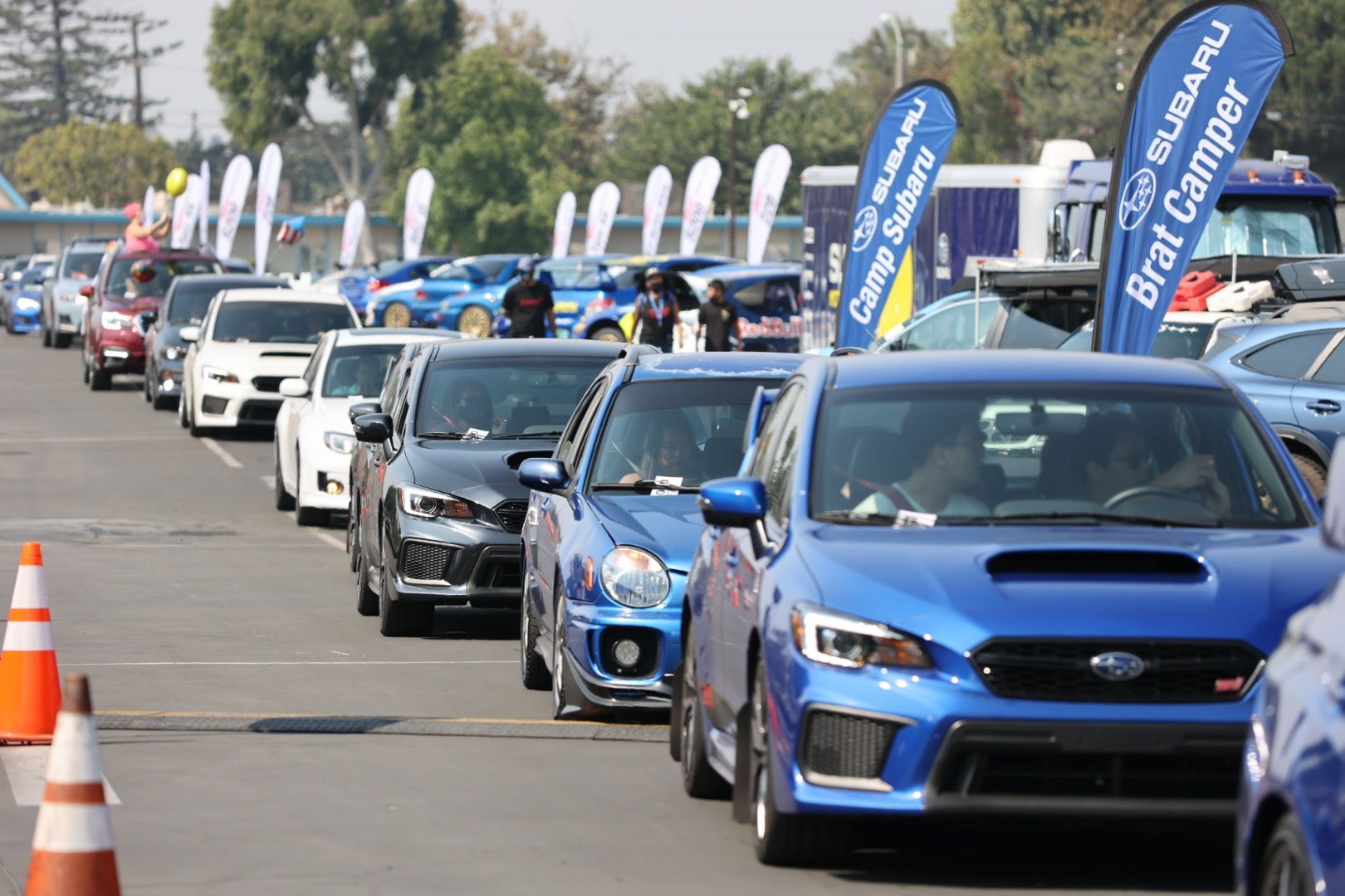 Largest Parade Of Subaru Cars: world record set by Subaru of America, Inc.