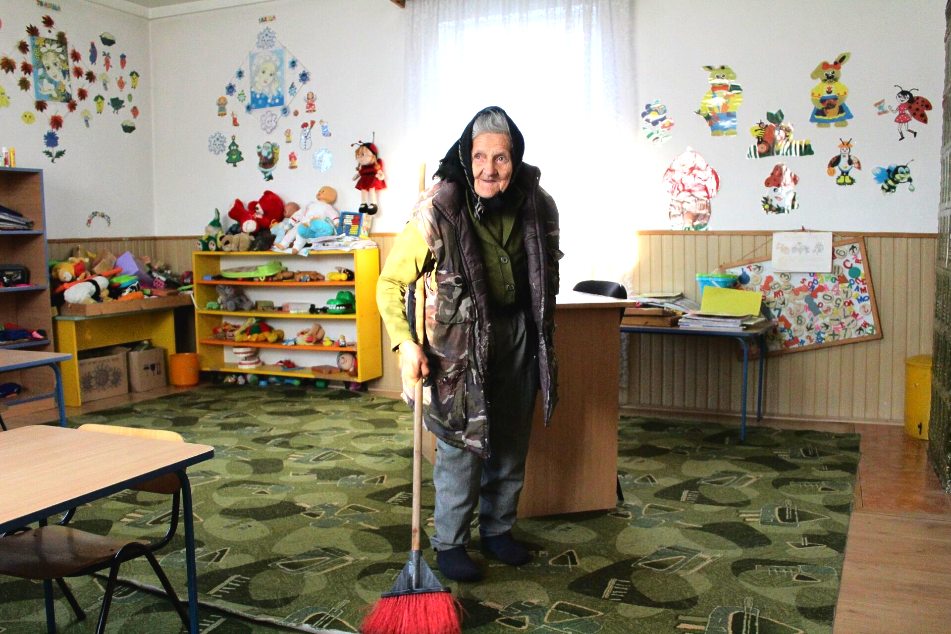 Oldest Working Cleaning Lady: world record set by Sofia Chiţoran aka Grandma Sofia