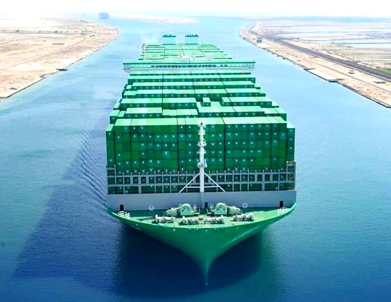 Largest container ship: The Ever Ace sets world record