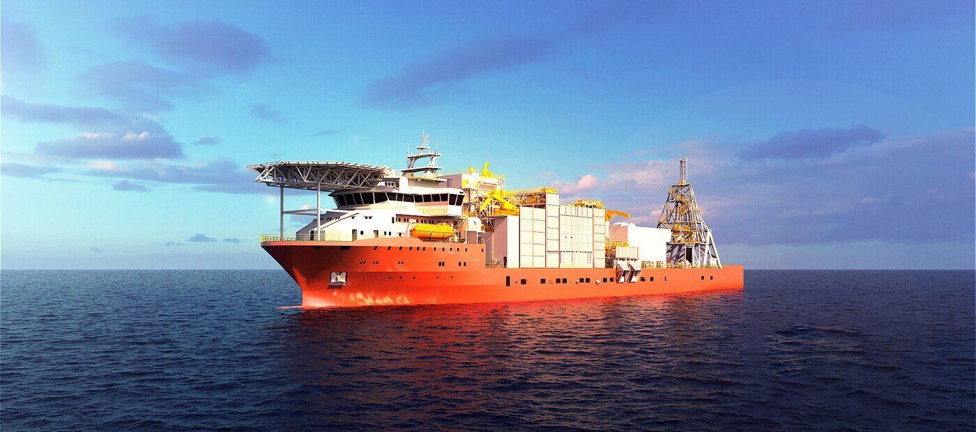 World's largest diamond recovery vessel De Beers additional mining vessel