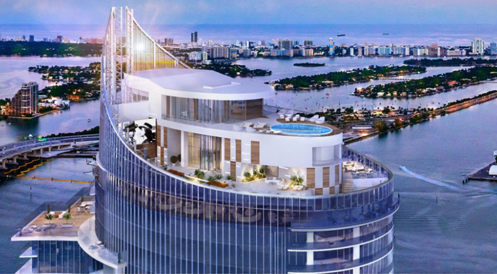 Largest Electronic Hanukkah Menorah: Paramount Miami Worldcenter sets world record