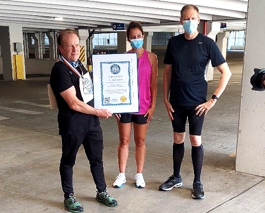 Fastest time to climb or descend One Million Stairs: James C. Wigginton sets world record