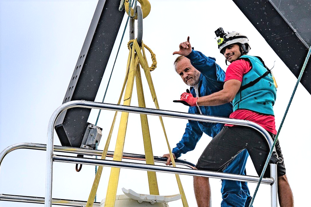 First Person to Skydive from 7 Miles high and Dive in a submersible: James C. Wigginton sets world record