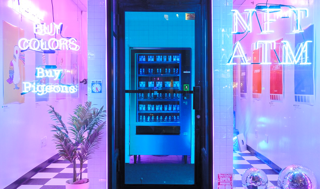 World's First NFT Vending Machine: Neon sets world record