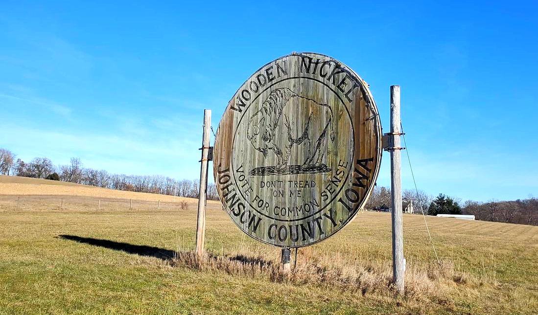 World’s Largest Wooden Nickel: Iowa City, Iowa sets world record