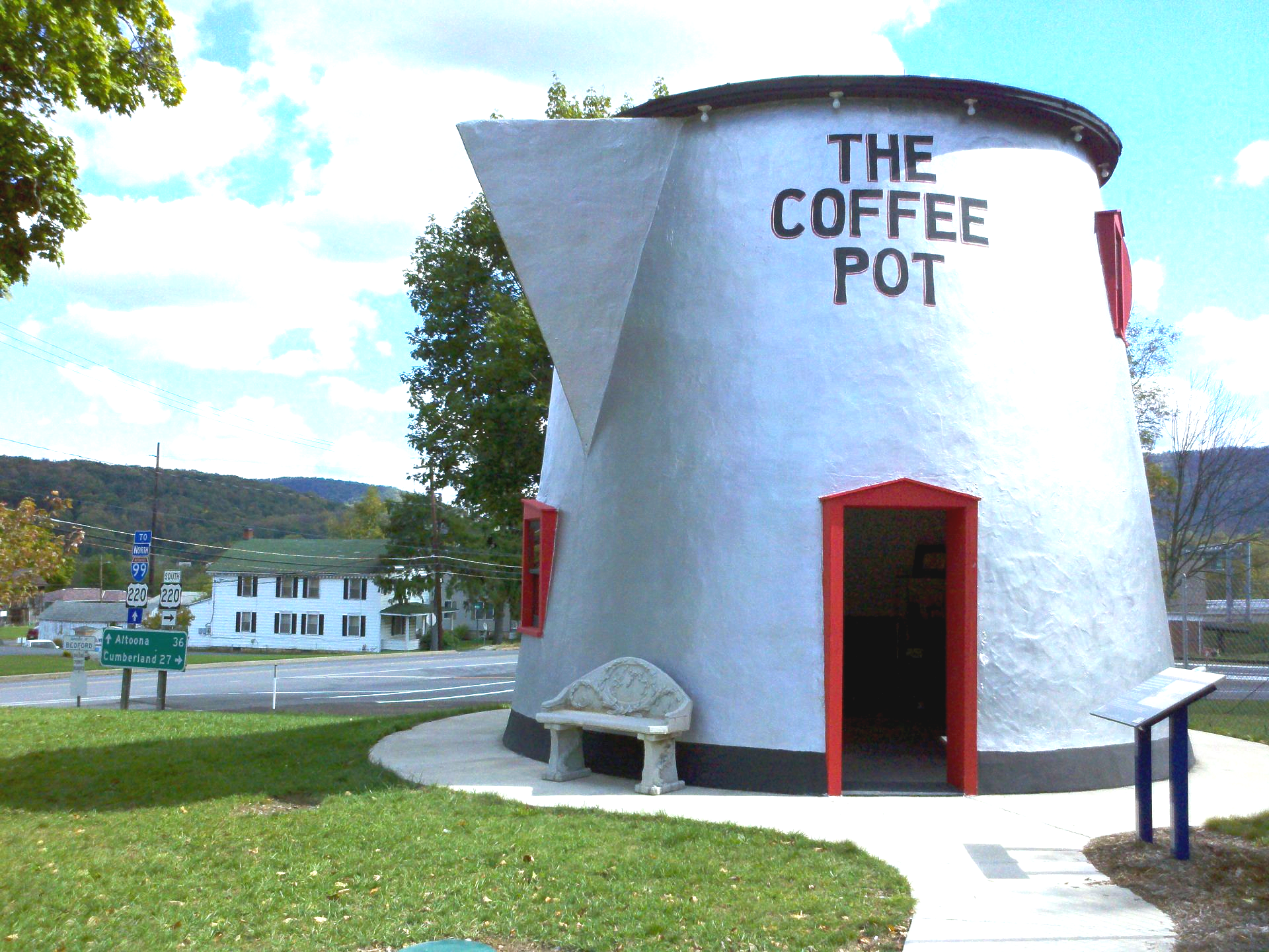 Largest Coffee Pot: The Koontz Coffee Pot in Bedford sets world record