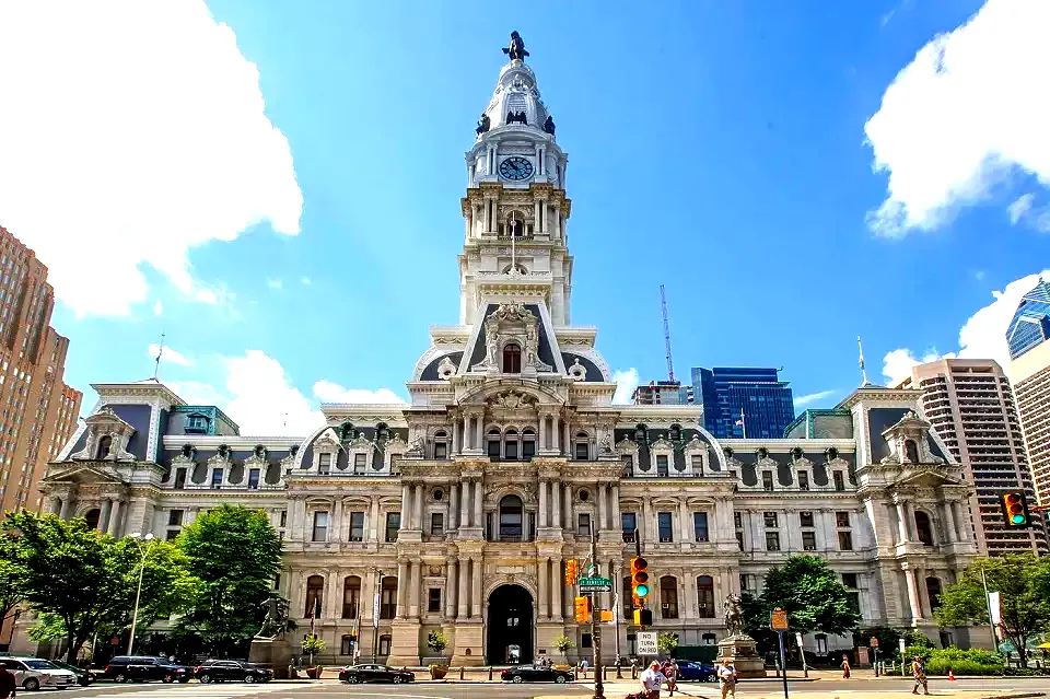 World’s largest free standing masonry building: The Philadelphia City Hall sets world record