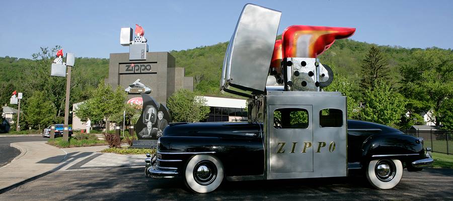 World's Largest Zippo lighter: Bradford, PA, sets world record