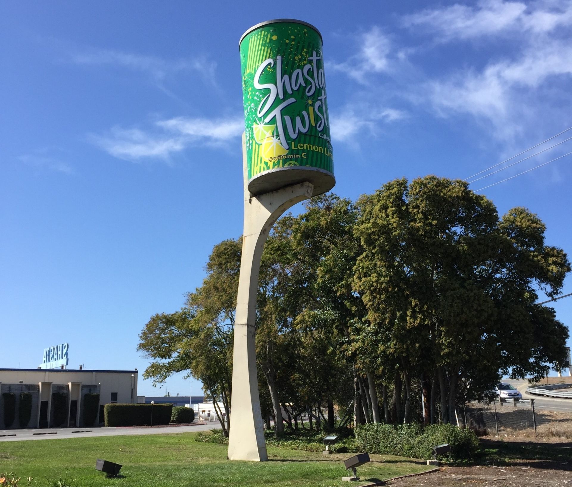 World's Largest Shasta Soda Can Sculptures: world records in Hayward, California