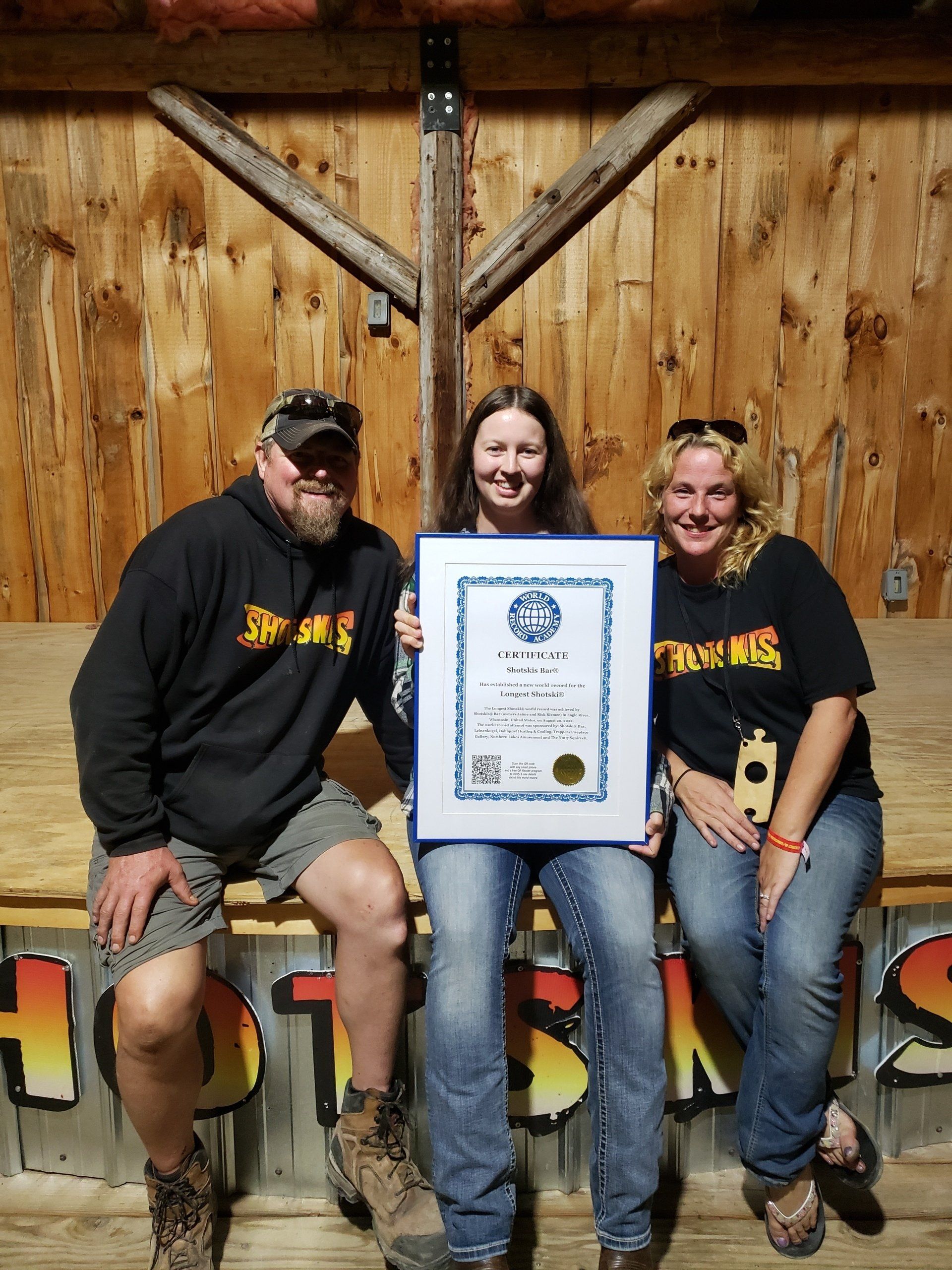 World's Longest Shotski®: world record broken in Eagle River, Wisconsin