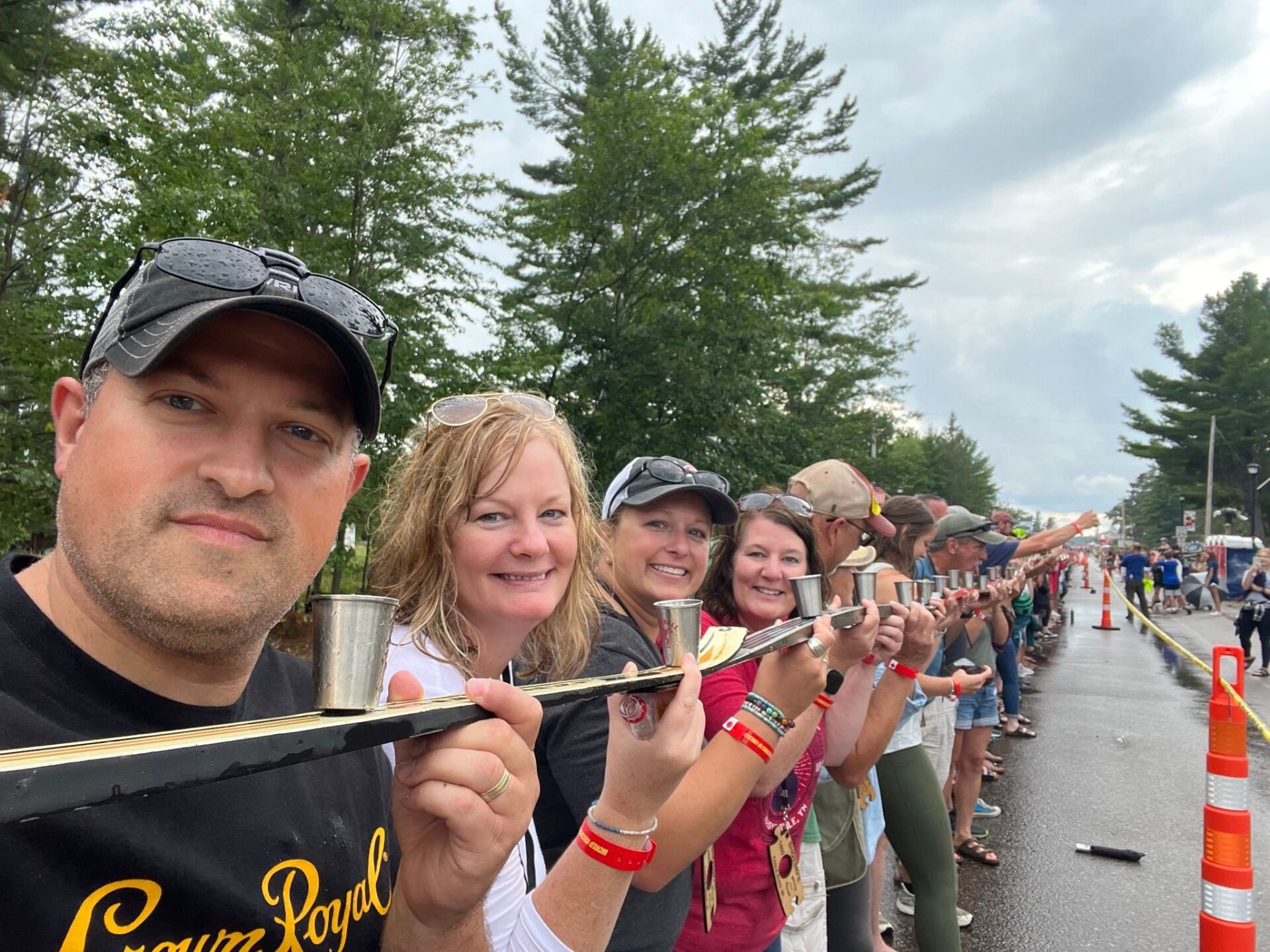 World's Longest Shotski® world record broken in Eagle River, Wisconsin