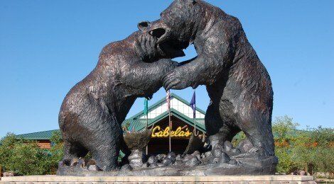 World's Largest Bronze Wildlife Sculpture: wolrd record set in Dundee, Michigan