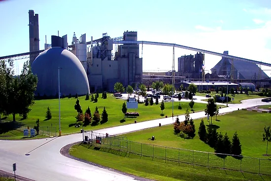 World's Largest Cement Plant: world record in Alpena, Michigan