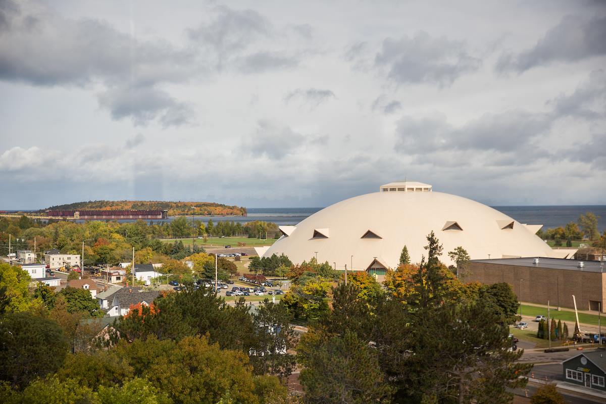 World’s Largest Wooden Dome: world record in Marquette, Michigan