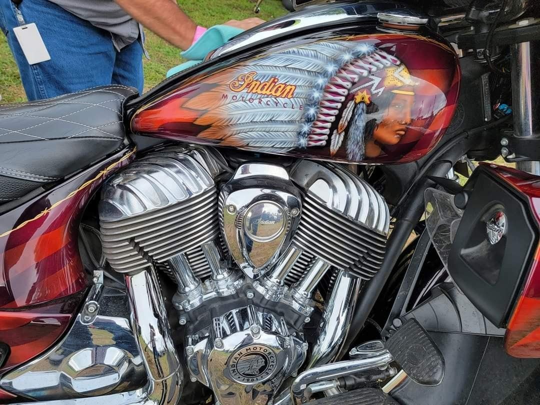 Largest Parade of Female Indian Motorcycle Riders: world record set in New Richmond, Wisconsin