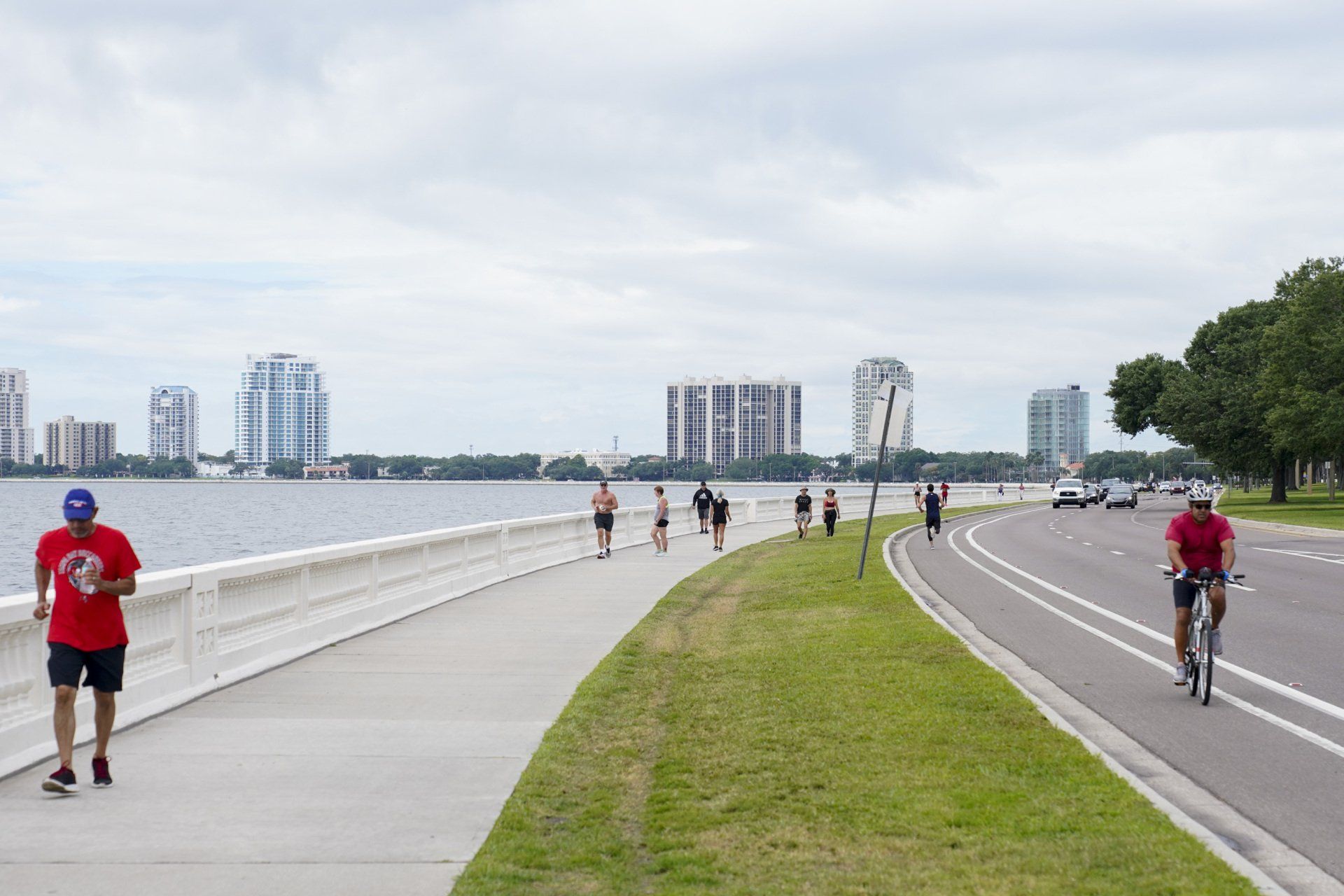 World's Longest Continuous Sidewalk: world record in Tampa, Florida