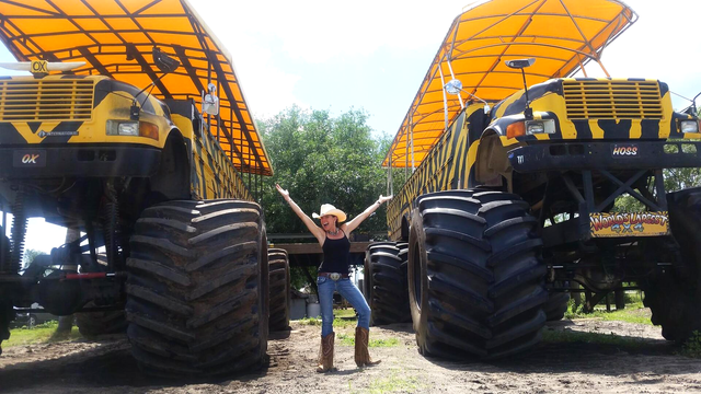 Monster Truck through the Orange Groves from Orlando 2024