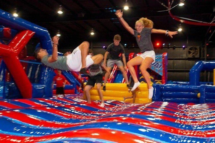 World's Largest Indoor Inflatable Adventure Park: world record in Sarasota, Florida