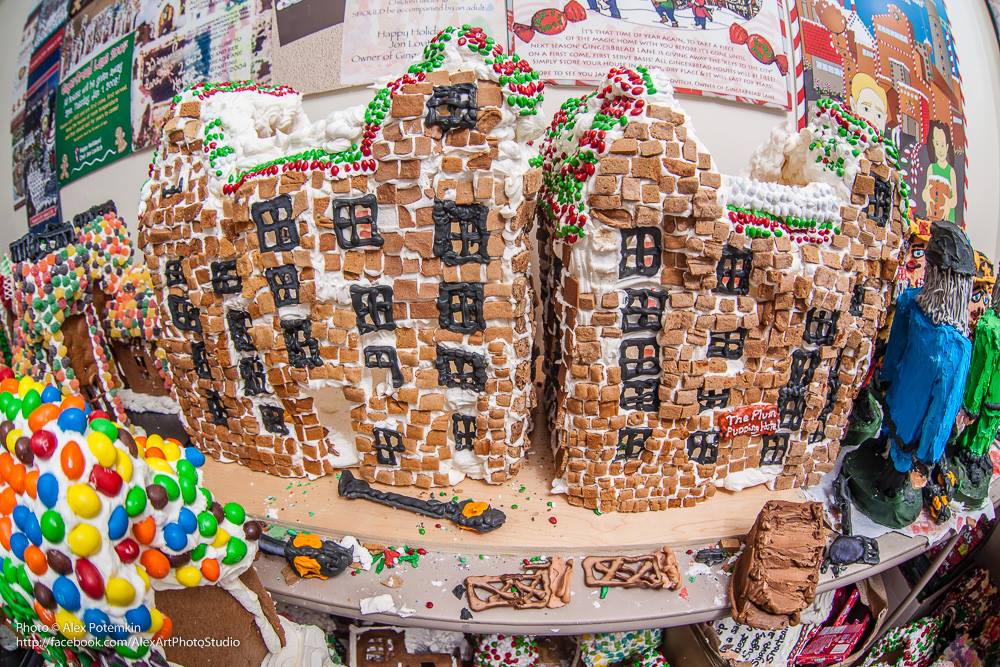 
World's Largest Gingerbread Village: world record in New York City, New York