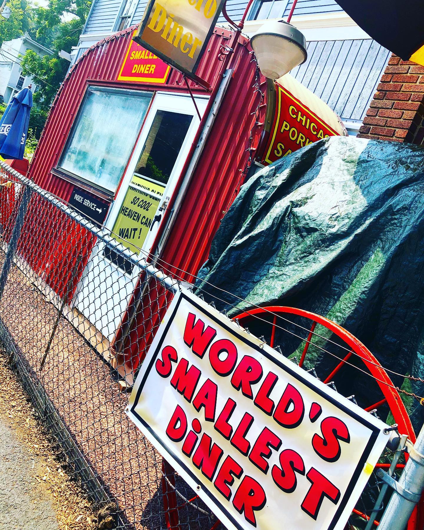 World's Smallest Diner: world record in Watkins Glen, New York