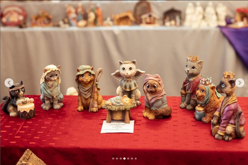Largest collection of Nativity scenes: Michael Zahs sets world record