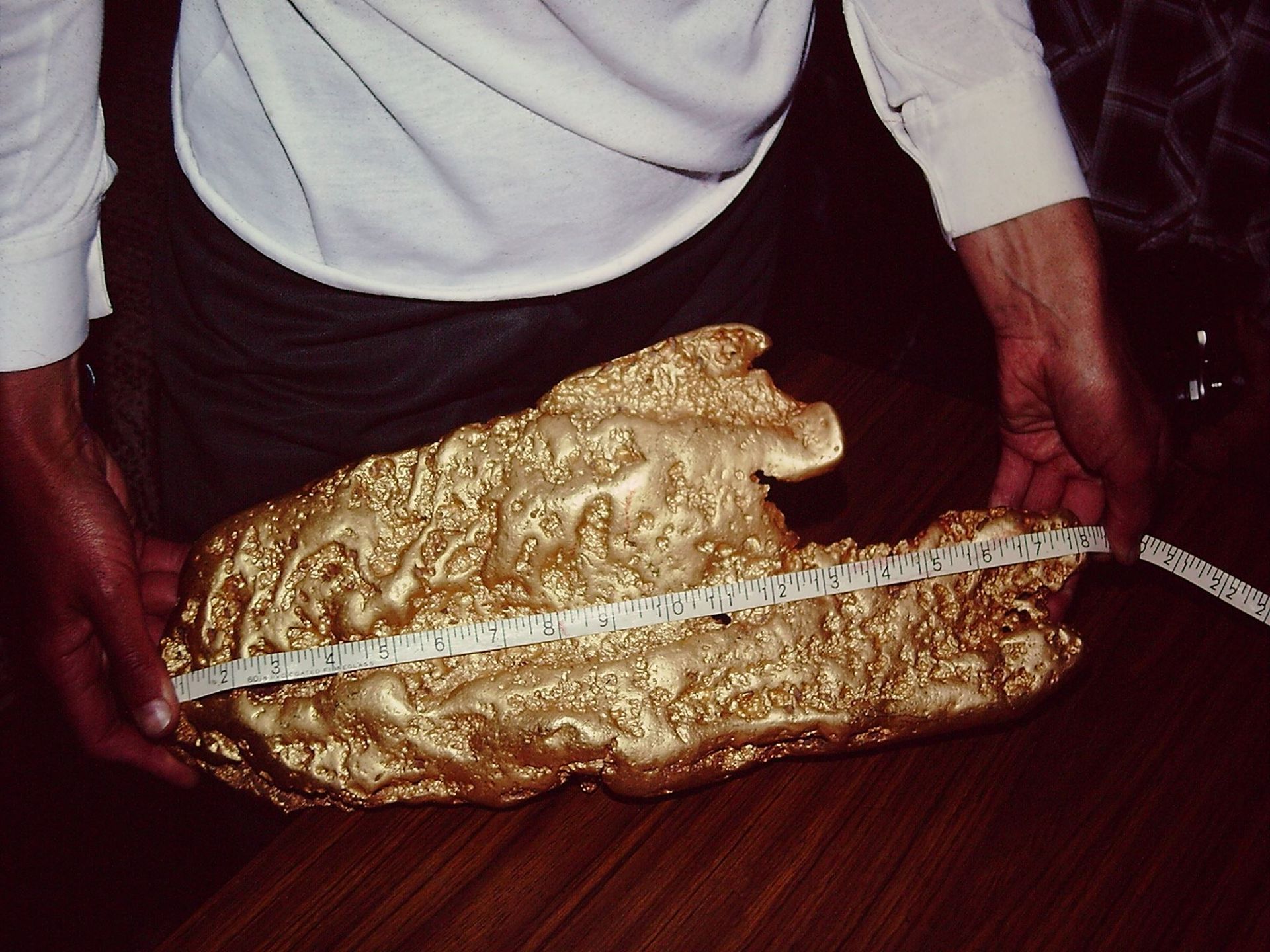 
Largest Gold Nugget Found With a Metal Detector: The Hand of Faith