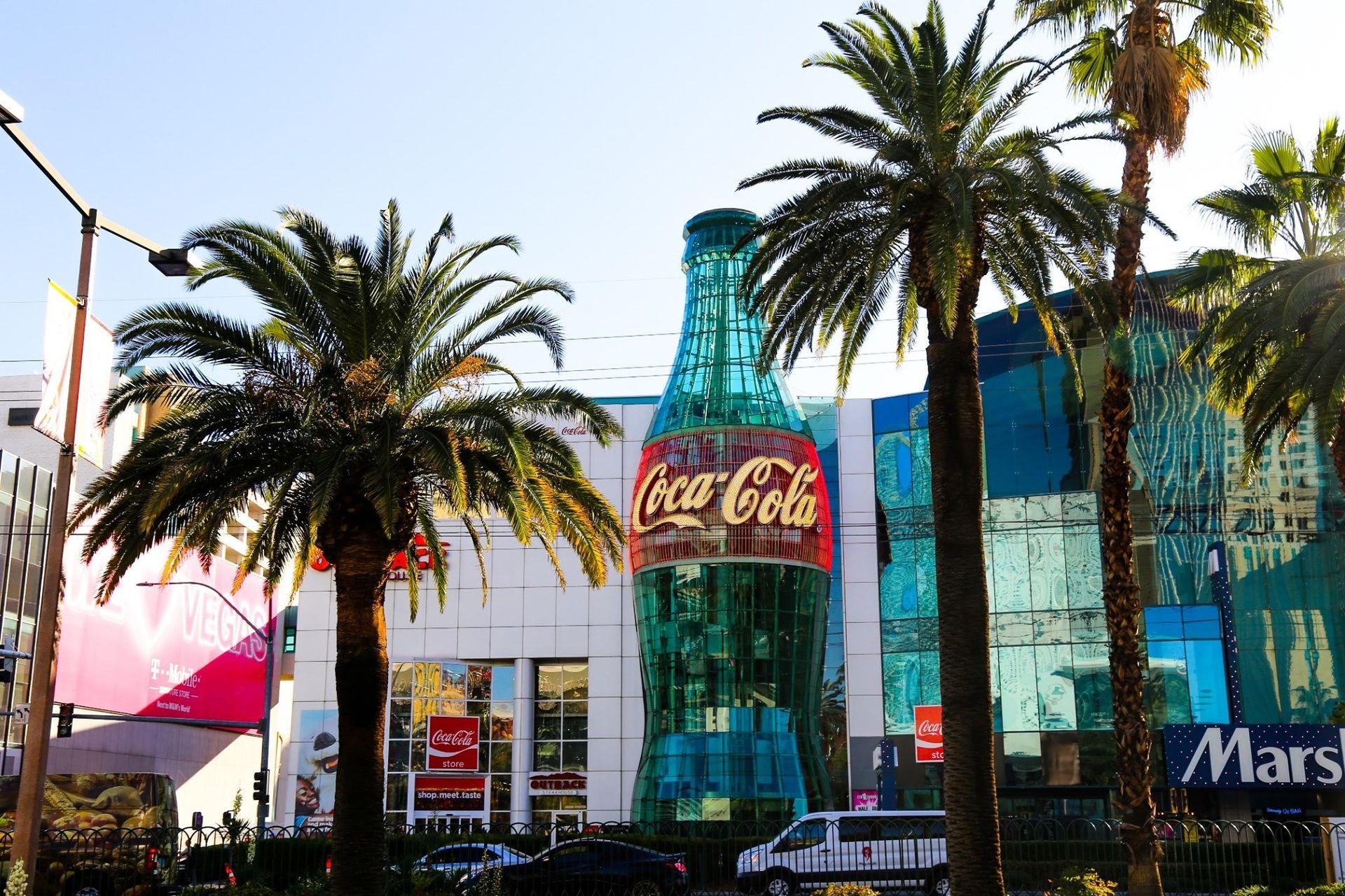 World's Largest Coca Cola Bottle Sculpture: world record in Las Vegas, Nevada
