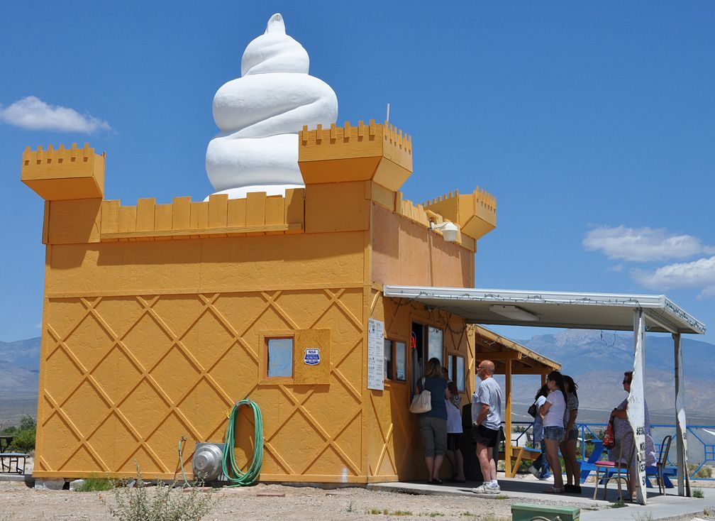 World's Tallest Ice Cream Stand: world record in Pahrump, Nevada