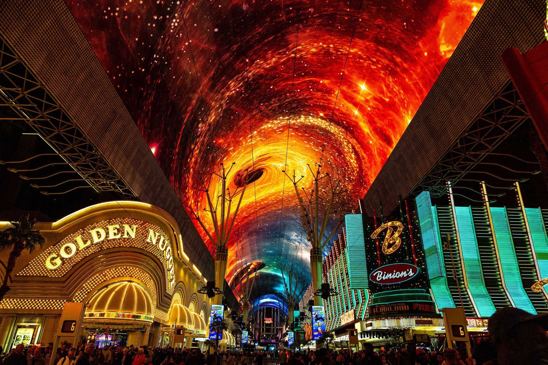 World's Largest Single Video Screen: world record in Las Vegas, Nevada