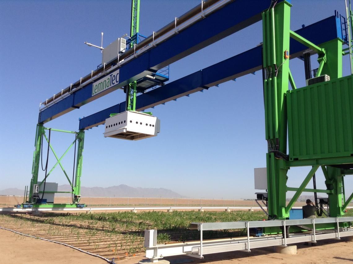 World’s Largest Robotic Field Scanner: world record in Maricopa, Arizona