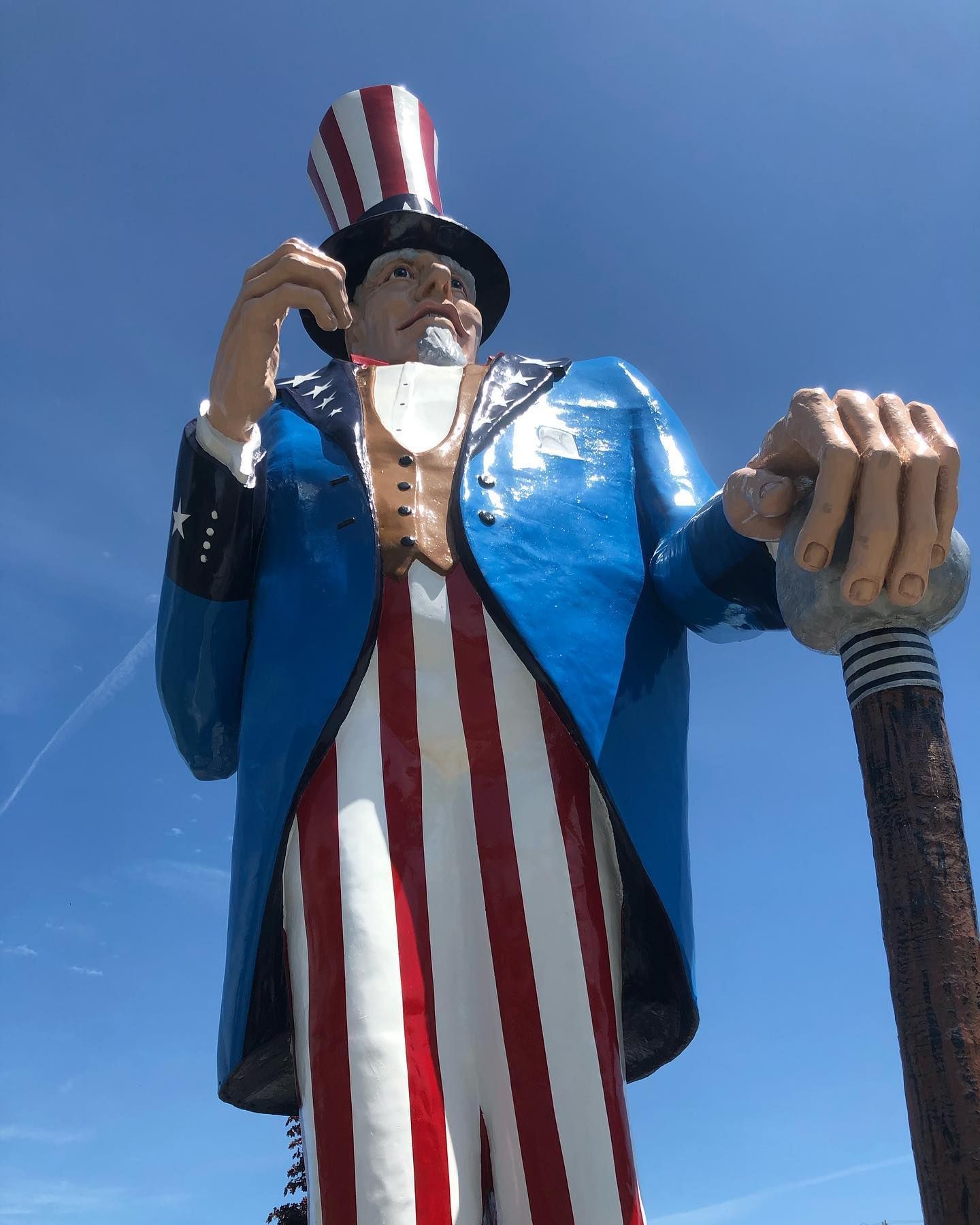 World’s Tallest Uncle Sam Statue: world record in Danbury, Connecticut