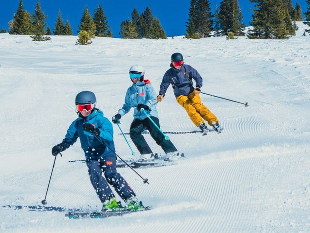 The world's largest mountaintop snow fort is back at Colorado's