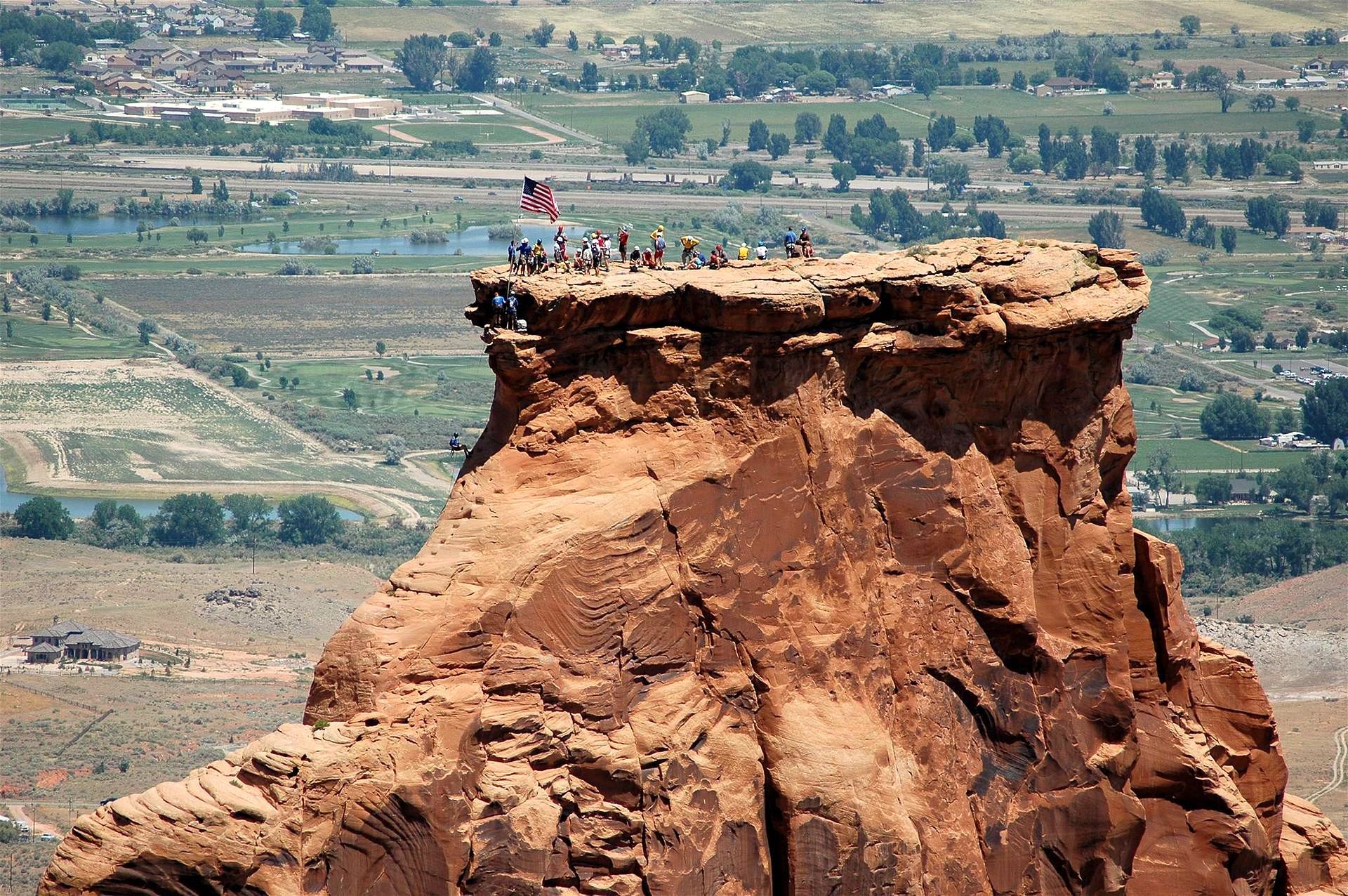 World's Largest Flat Topped Mountain: world record in Grand Junction, Colorado