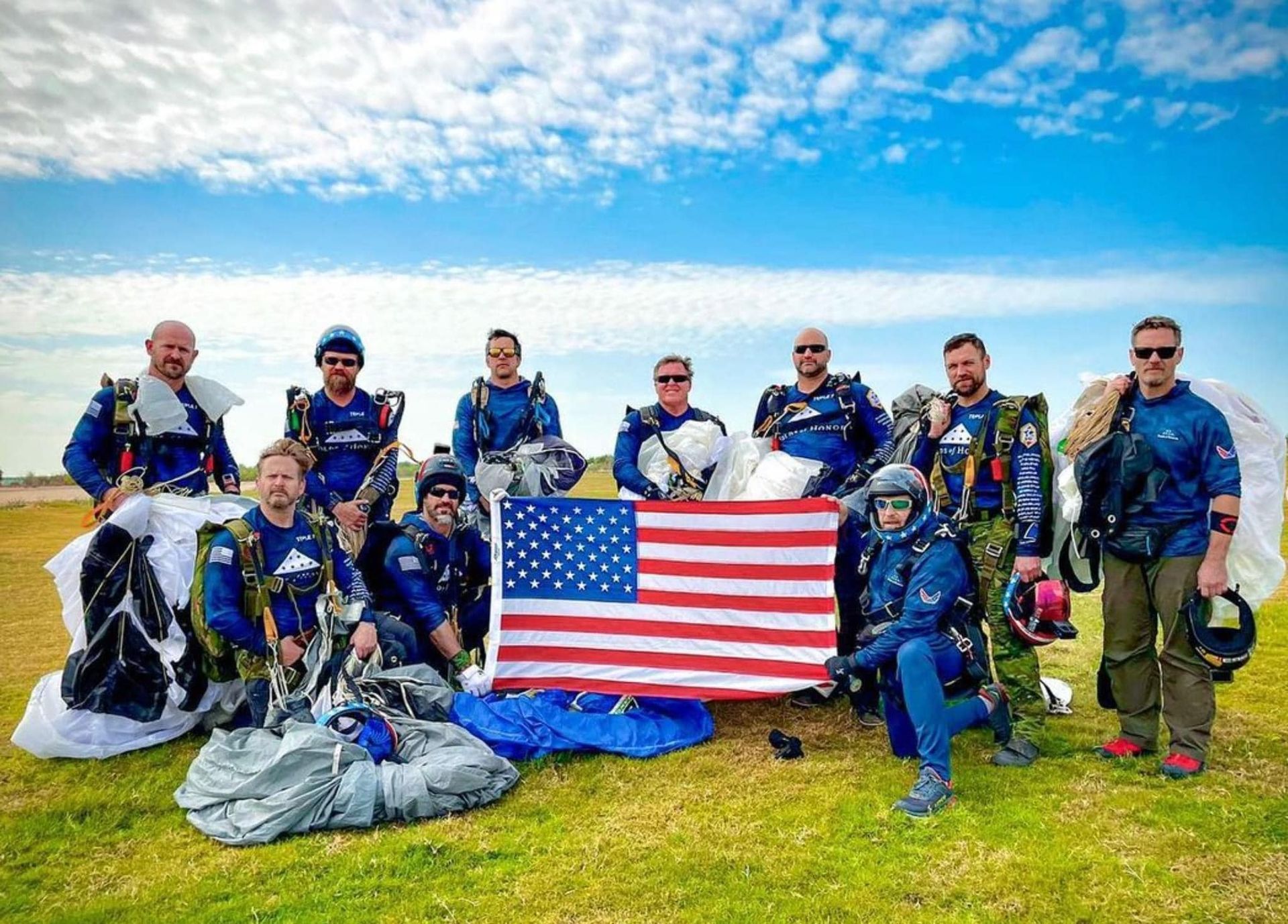 Fastest Time To Skydive Six Continents: Legacy Expeditions Skydiving Team sets world record