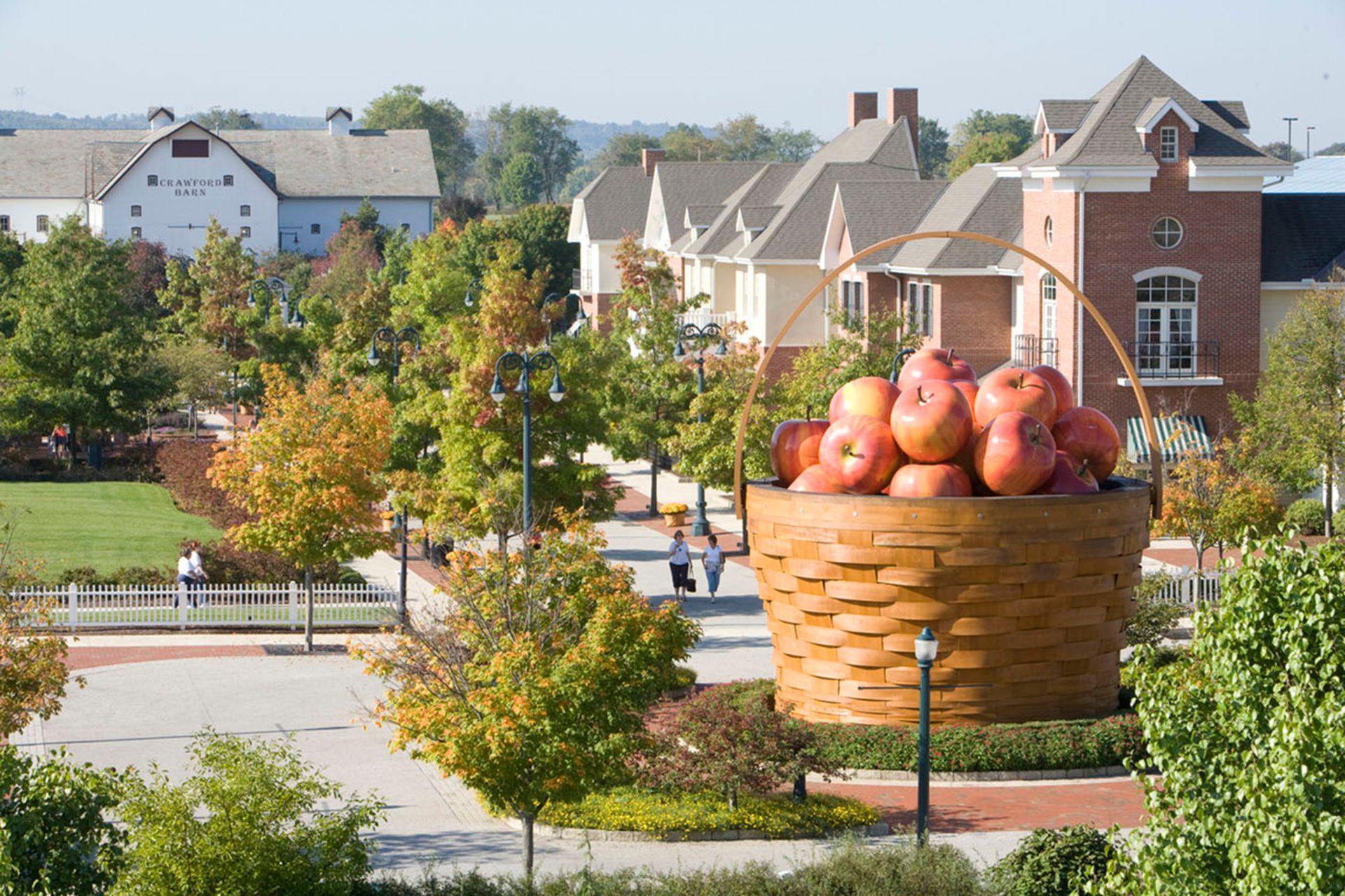 World's Largest Apple Basket: world record in Frazeysburg, Ohio