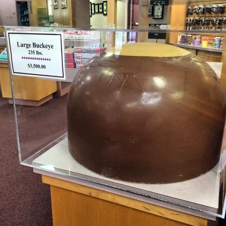 World’s Largest Buckeye Candy: world record in Columbus, Ohio